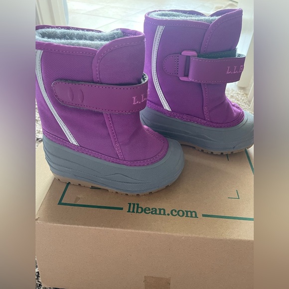 L.L. Bean Other - L.L. Bean Purple Kids Winter Boots